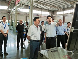 湖南省副省長(cháng)陳飛蒞臨威勝電氣調研考察