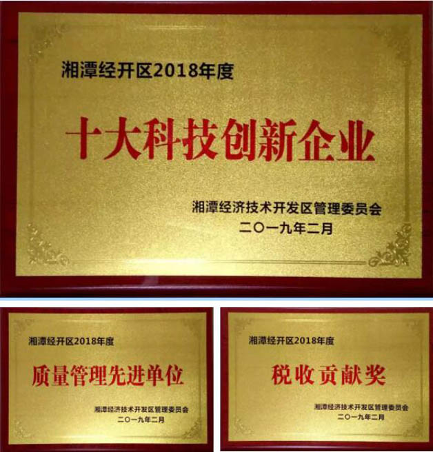 威勝電氣榮獲“十大科技創(chuàng  )新企業(yè)”、“稅收貢獻企業(yè)”、“企業(yè)質(zhì)量管理先進(jìn)單位”等3項殊榮